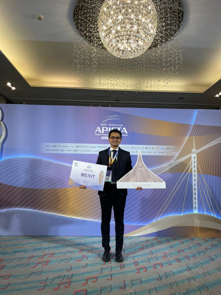 MIST Student Secures Merit Award at Asia Pacific ICT Alliance Awards 2025